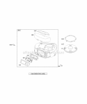 Part Location Diagram of 790464 Briggs and Stratton Label-Emissions